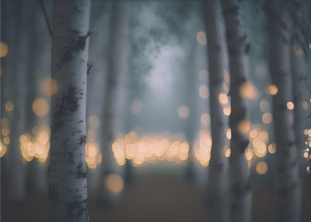 Enchanted Glow Forest | Wallpaper