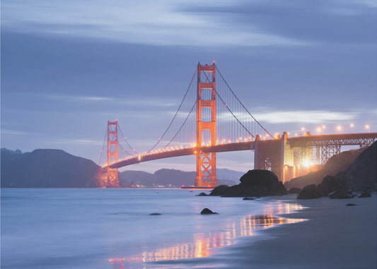 Golden Gate Twilight | Wallpaper