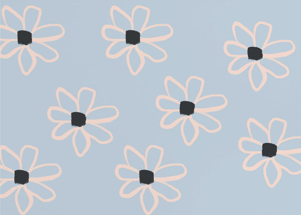 Bold Flowers | Wallpaper