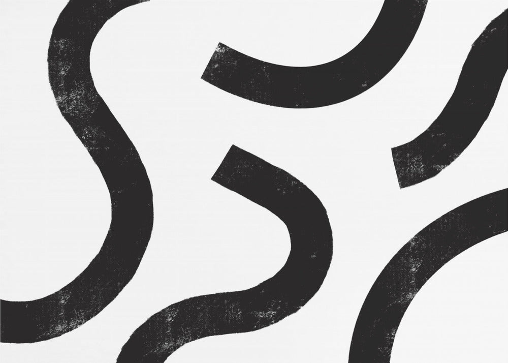 Monochrome Curves | Wallpaper
