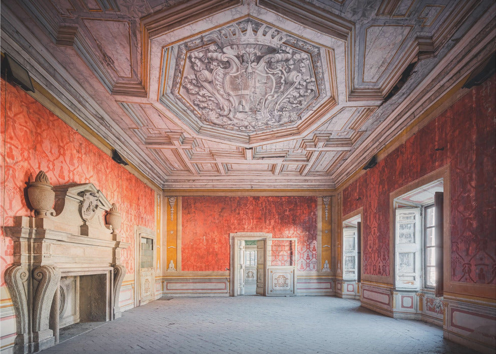 Abandoned Red Room | Canvas