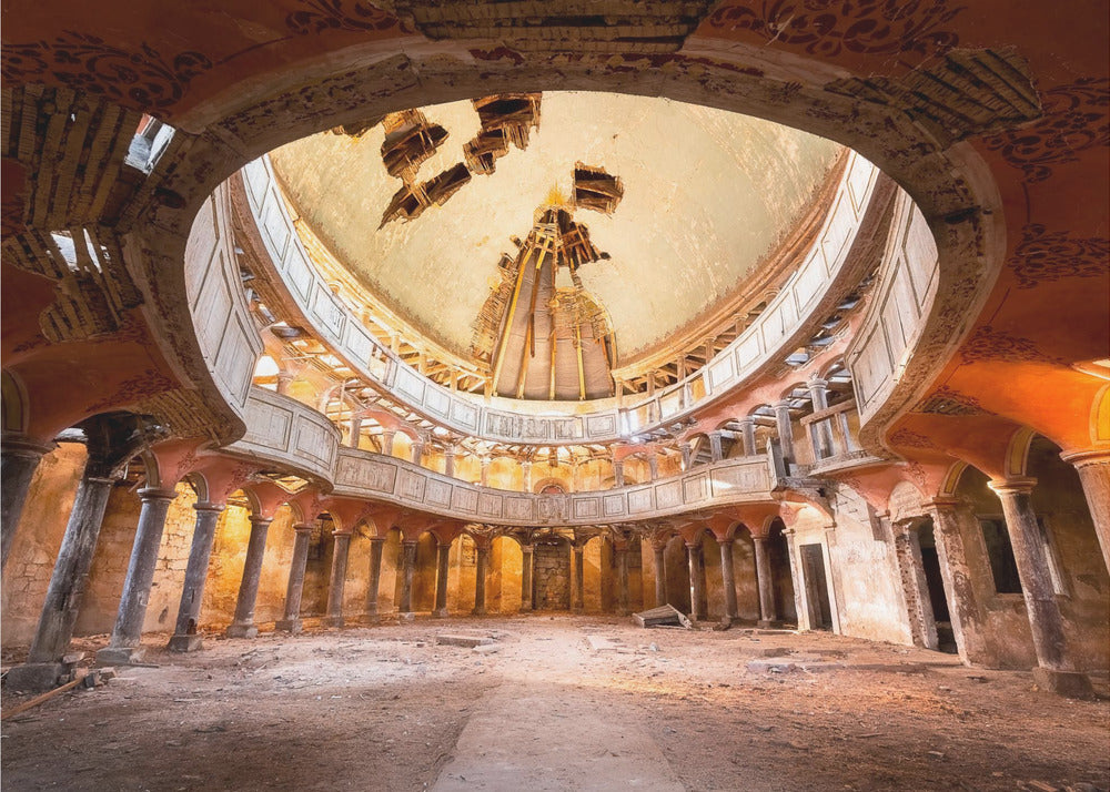 Round Chapel in Decay | Canvas
