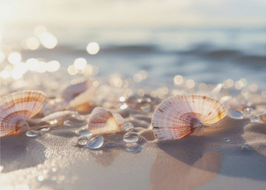 Seashell Serenity | Wallpaper