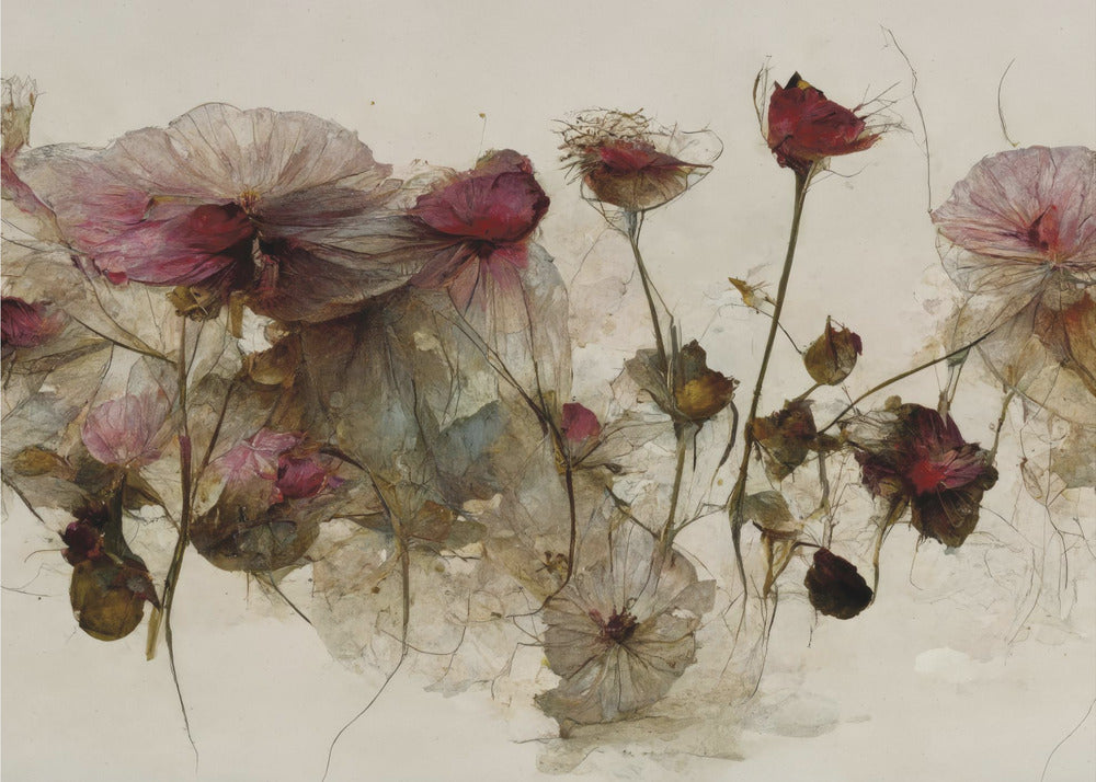 Delicate Petal Dance | Wallpaper