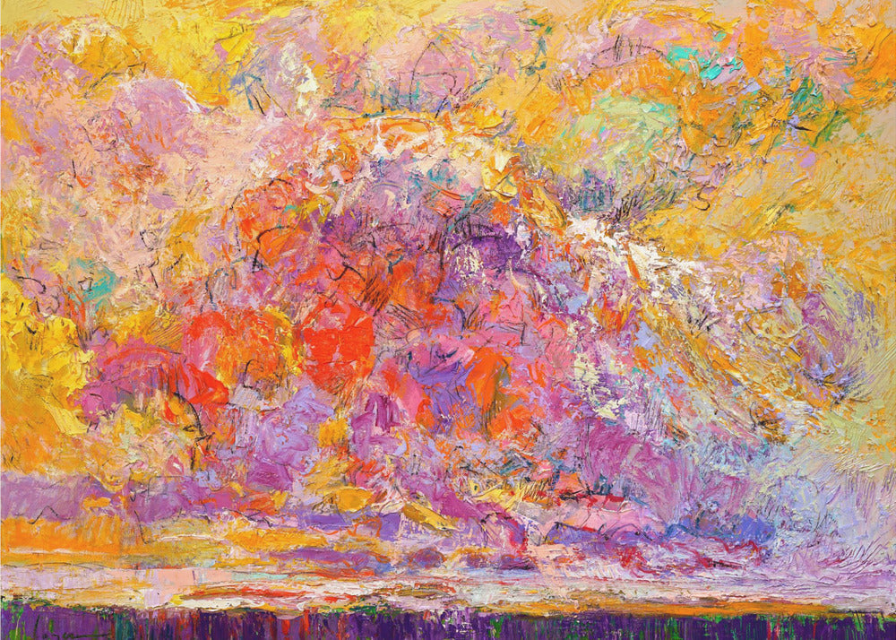 Expressionist Colorful Abstract | Wallpaper