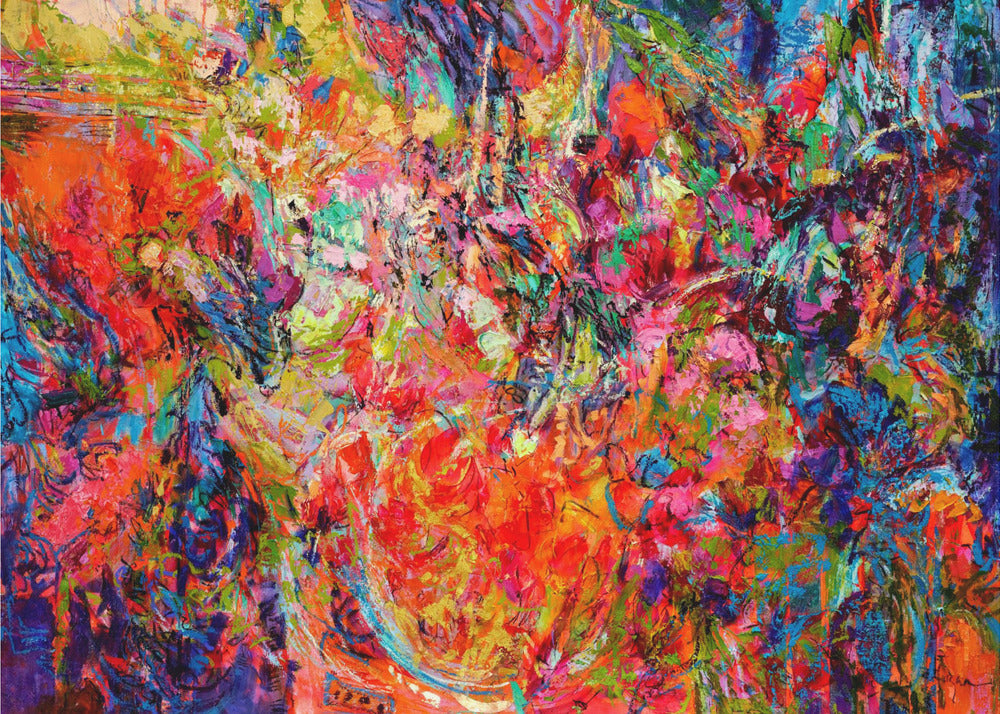 Ethereal Blossom Glow | Wallpaper