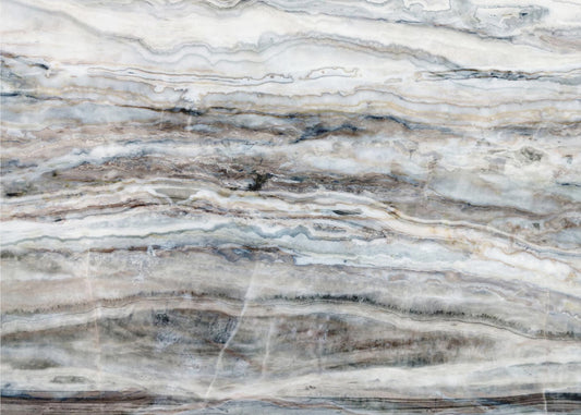 Blue and White Marble 08 | Wallpaper