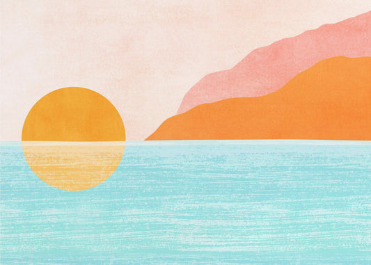 Island Sunset | Poster