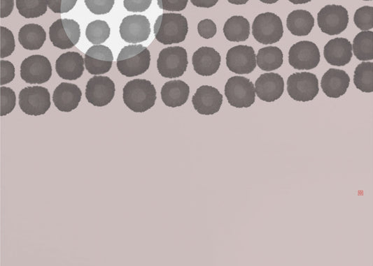 Hidden Moon N°3 | Behind the Clouds | Poster