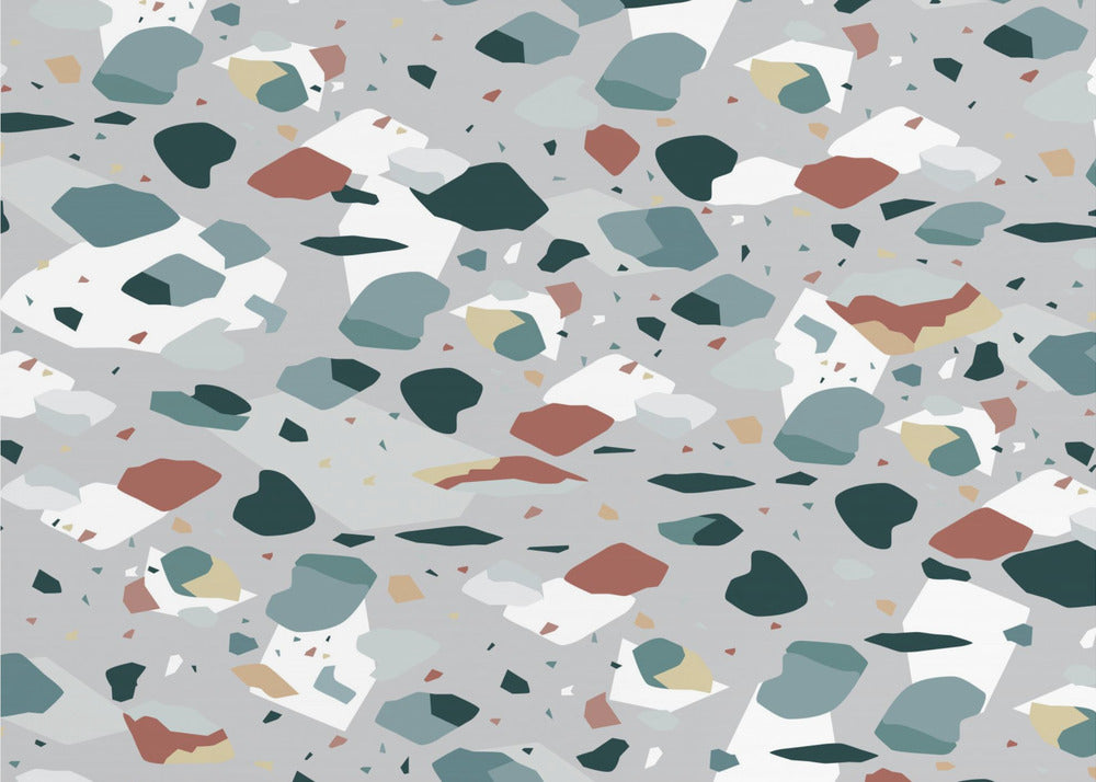 Terrazzo_Grey | Wallpaper
