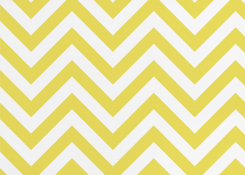 Chevron Yellow and White | Canvas