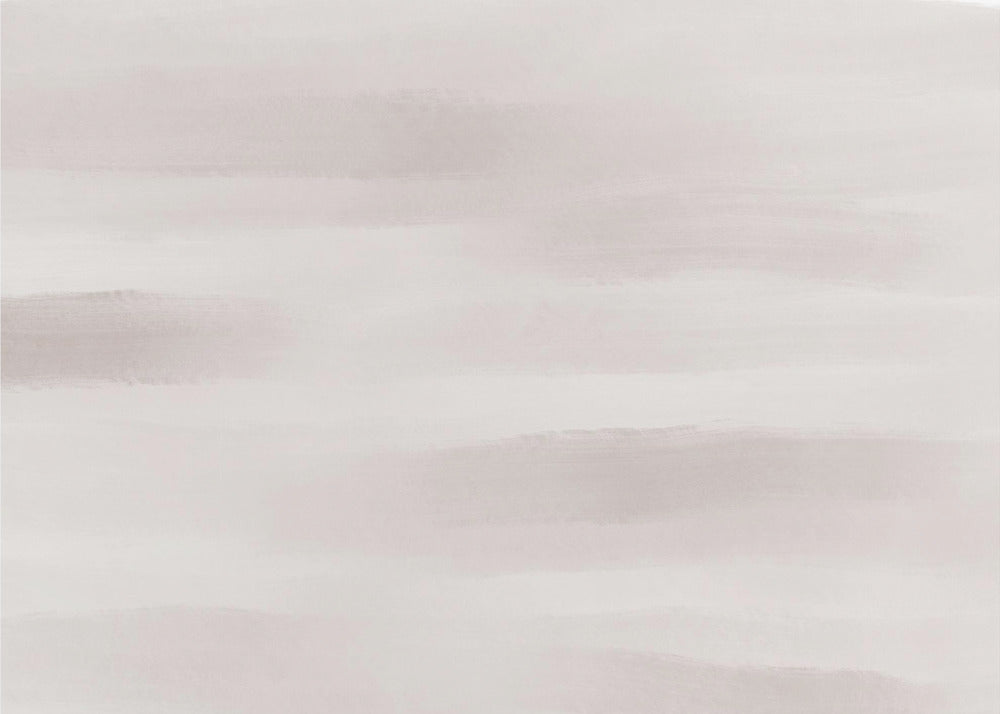 Soft Beige And Gray Horizontal Brushstrokes | Wallpaper