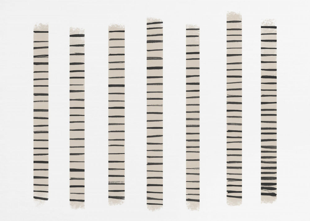 Monochrome Stripes | Canvas