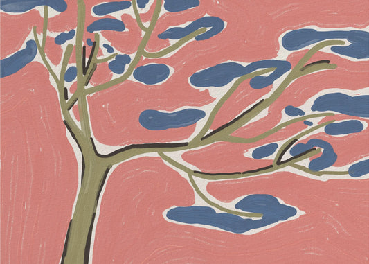 Bonsai tree fine art painting | Canvas