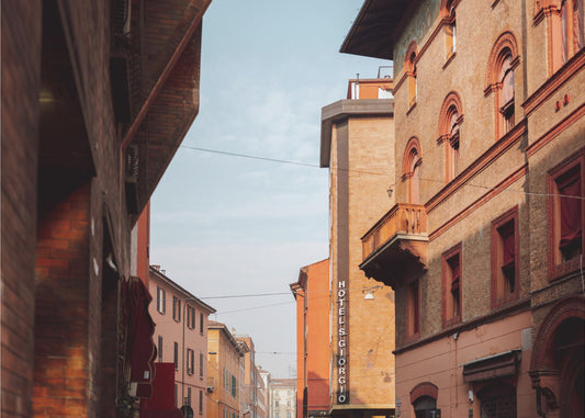 Bologna Sunset | Italy Travel Photography | Poster