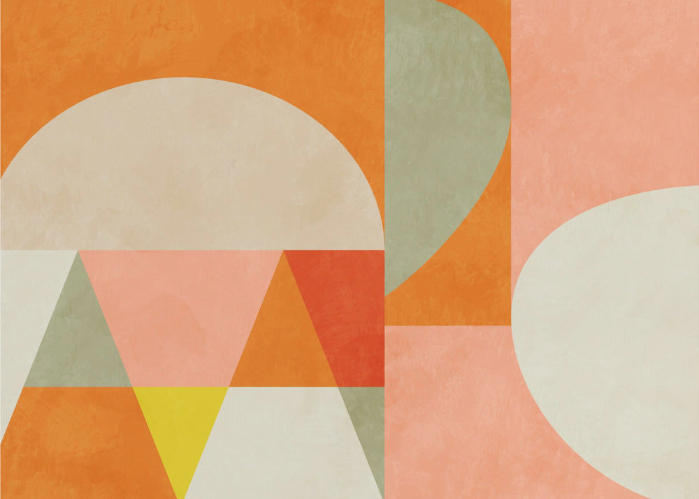 Summer Circles22 4 V | Canvas