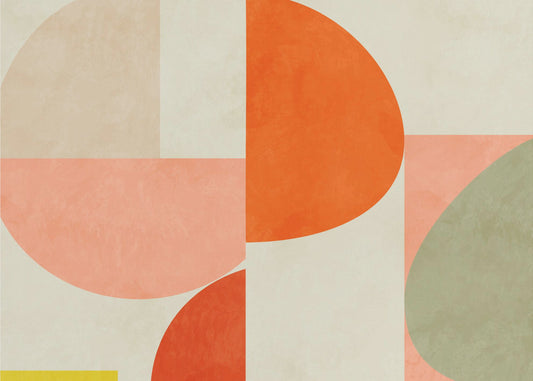 Summer Circles22 2 V | Canvas