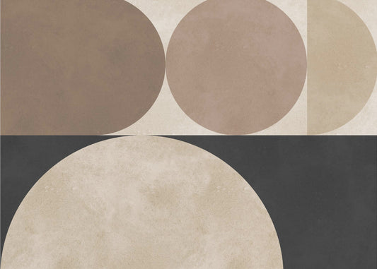 Brown geometry 5 | Poster