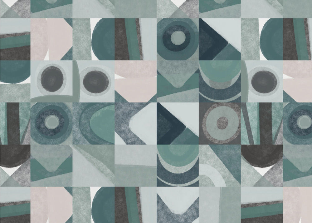 Harmony Of Geometric Abstraction | Wallpaper