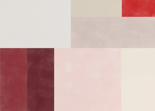 Geometric Grid of Soft Pastel Colors | Wallpaper