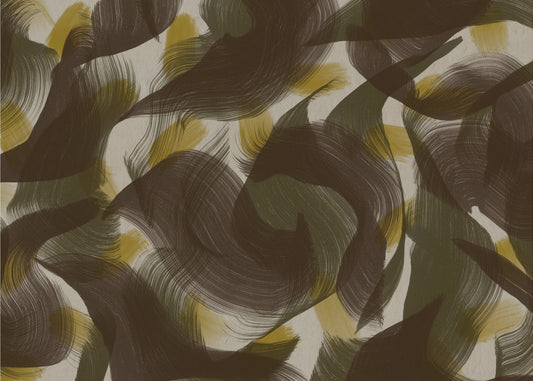 Whirling Earth Tones | Wallpaper