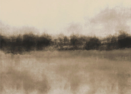 Abstract Landscape in earthy tones. | Poster