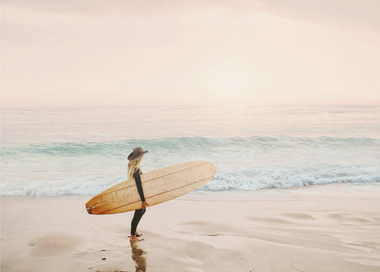 Surfer Cowgirl | Poster