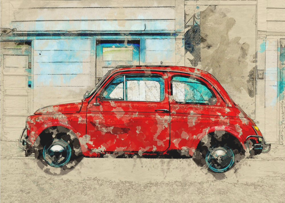 Retro Car | Poster