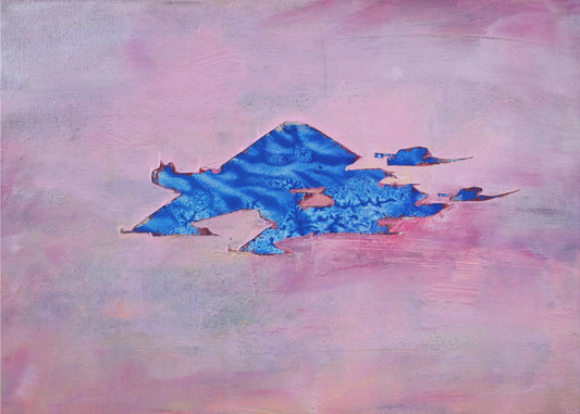 UAP, Blue, Pink Sky | Canvas