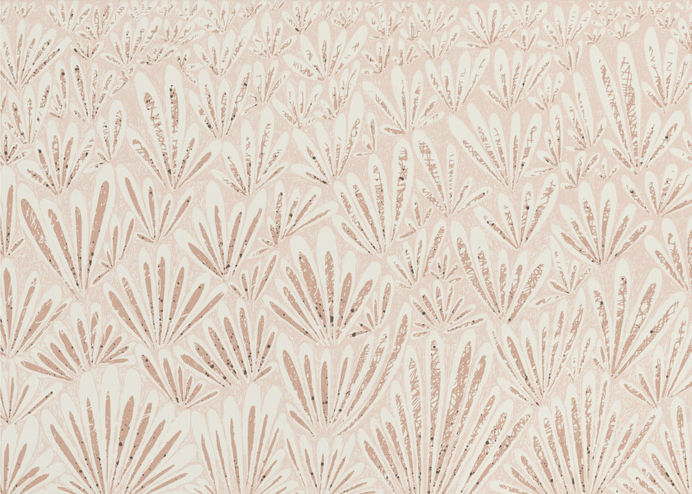 calming essentials meadow chalky rose | Wallpaper