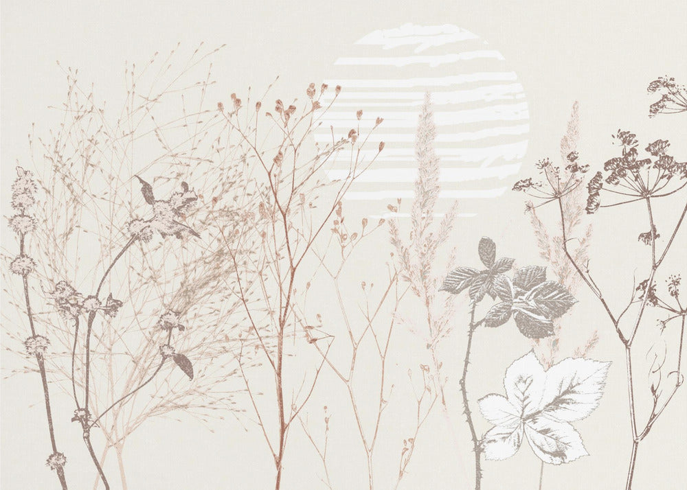 Plant based calming atmosphere earthy tones | Poster