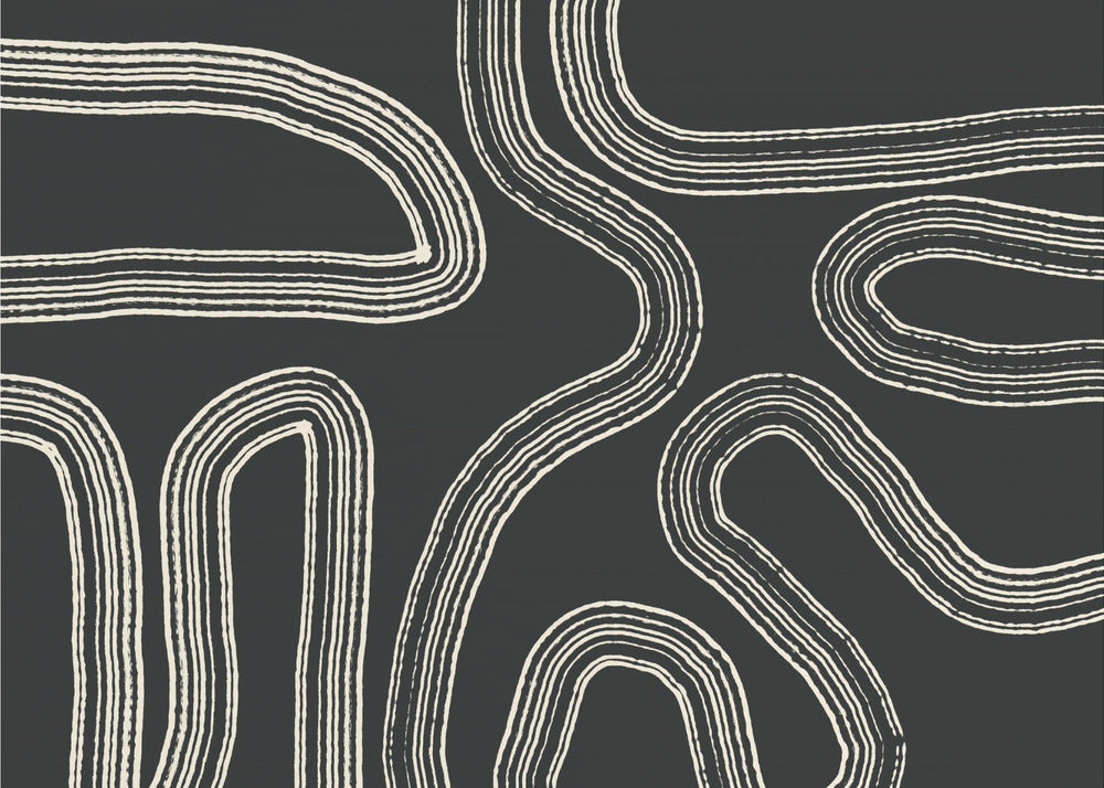 Black and White Line Patterns | Canvas