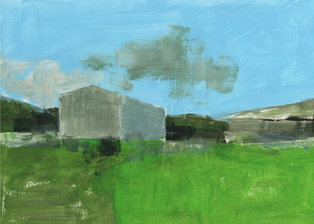 Barren Farm Barn Print No 1 | Poster