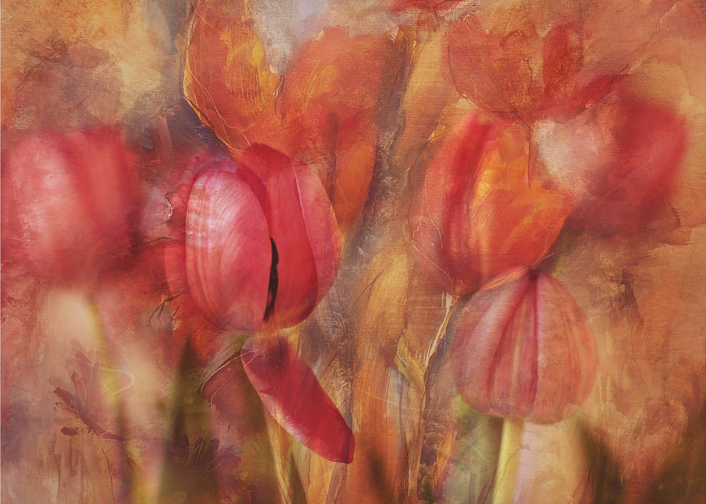 Painterly Tulips | Canvas