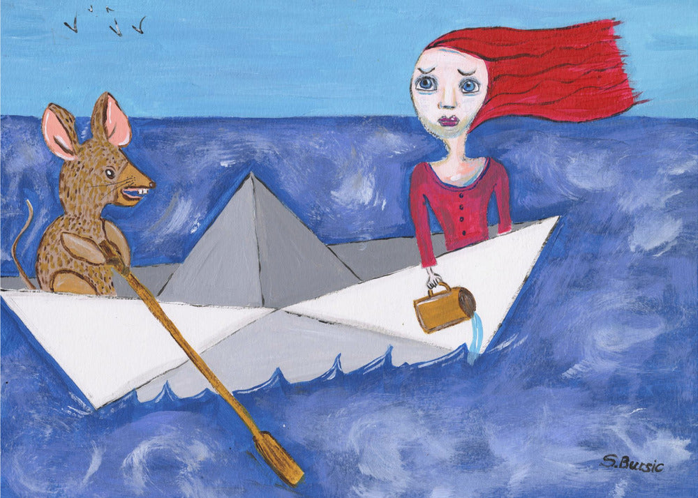 Don't go out in a paper boat with a Rat. | Canvas