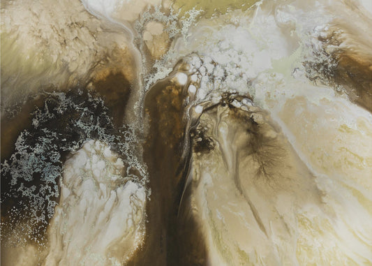 Rustic Abstract - Terra's Tapestry | Poster