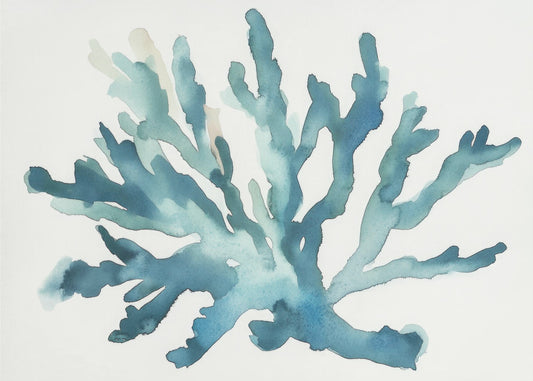 Turqoiuse Coral | Canvas