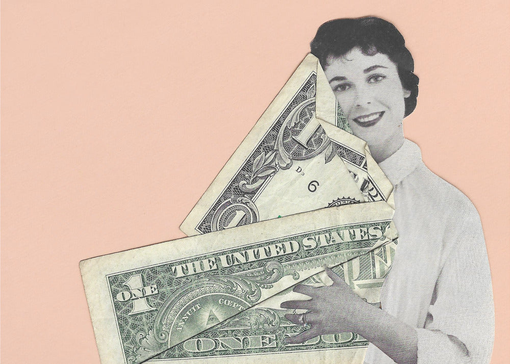 Cash Embrace | Canvas