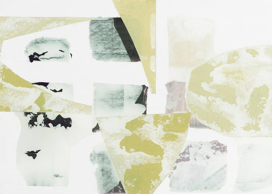 Lemon Grey Geometry | Poster