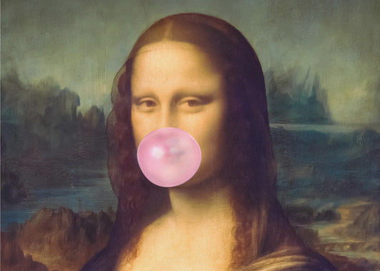 Mona Lisa Bubble Gum | Poster