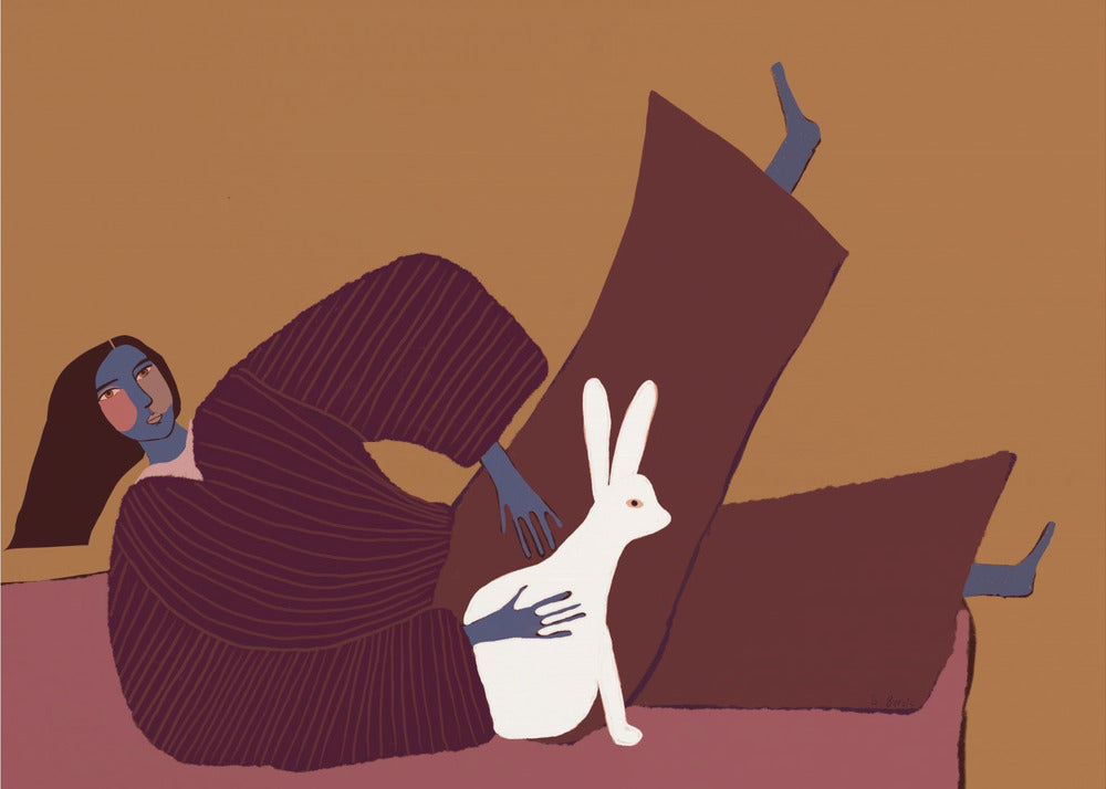 Rabbit lover | Canvas