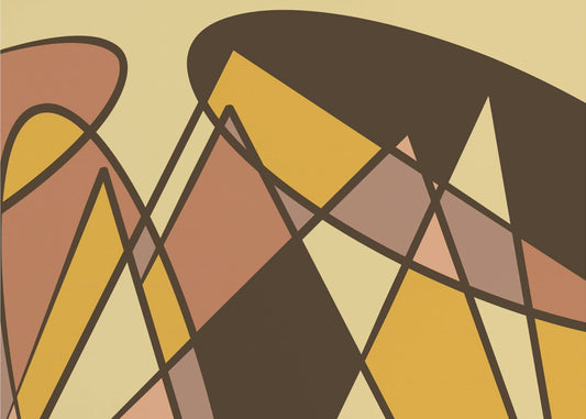 abstract golden | Canvas