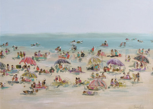 Impressionist Beach Scene | Poster