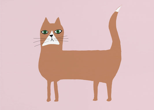 Cat ginger orange | Poster