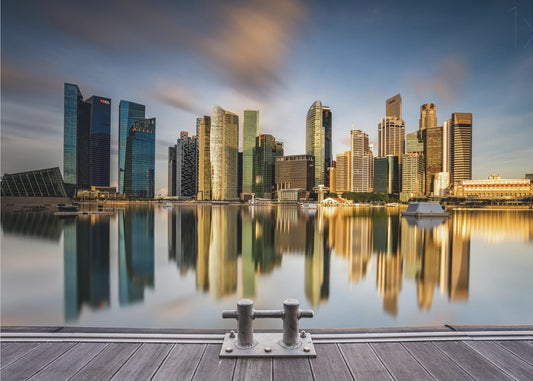 Golden Morning in SIngapore | Wallpaper