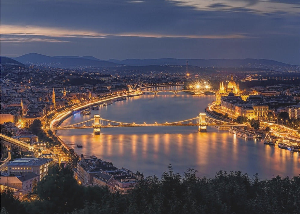 Panorama of Budapest | Poster