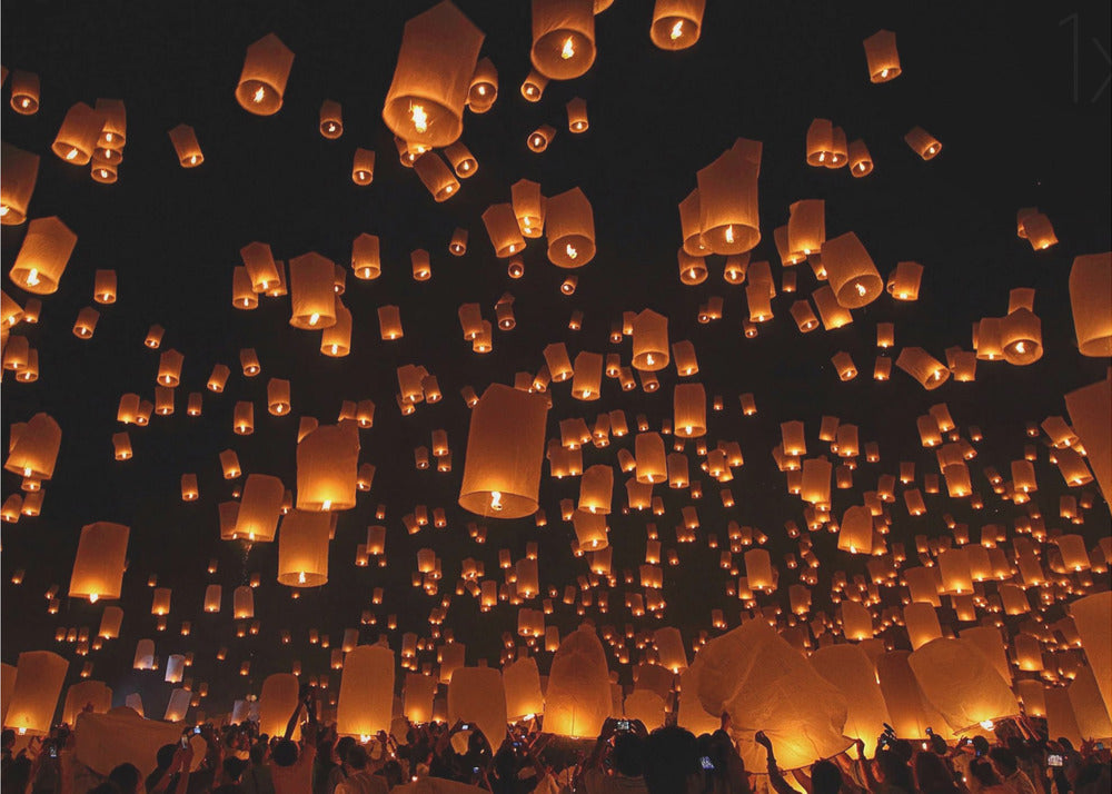 Floating Lanterns | Poster