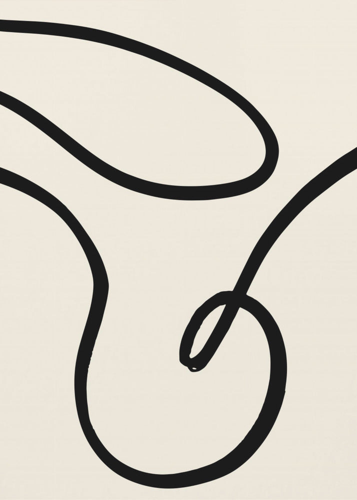 Black Lines 02 | Poster