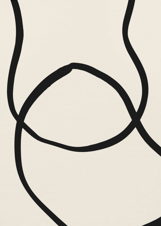 Black Lines 04 | Poster
