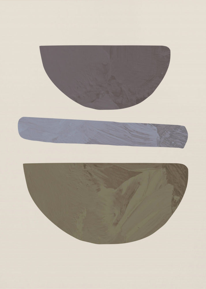 Collage 02 Beige | Canvas